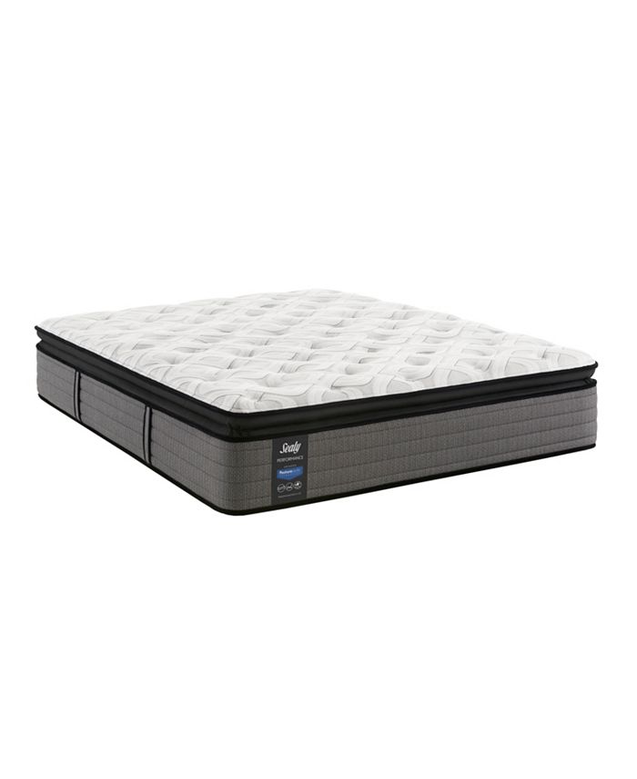 Sealy posturepedic plus shore drive 14 plush euro sales pillowtop mattress