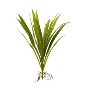 Nearly Natural 15" Grass Artificial Plant, Set Of 6 In Green