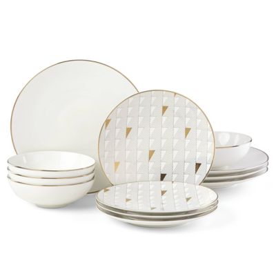 Lenox - Trianna 12-Pc. Dinnerware Set, Service for 4