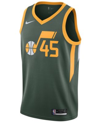 Nike Men's Donovan Mitchell Utah Jazz Earned Edition Swingman