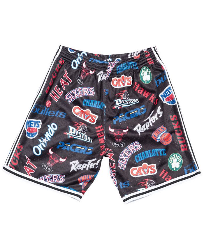 Mitchell & Ness Men's NBA ALL Over Collection Shorts - Macy's