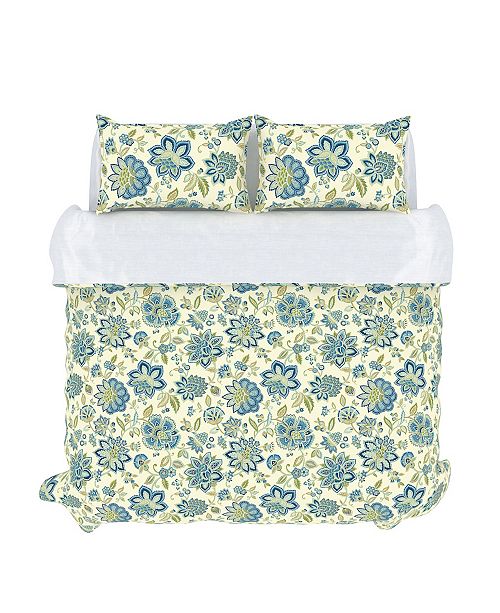 Colorfly Bella Duvet Cover Set King Cerulean Reviews Duvet