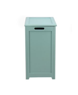 Storage Laundry Hamper, Turquoise