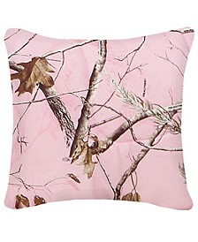 Realtree APC Pink Square Pillow