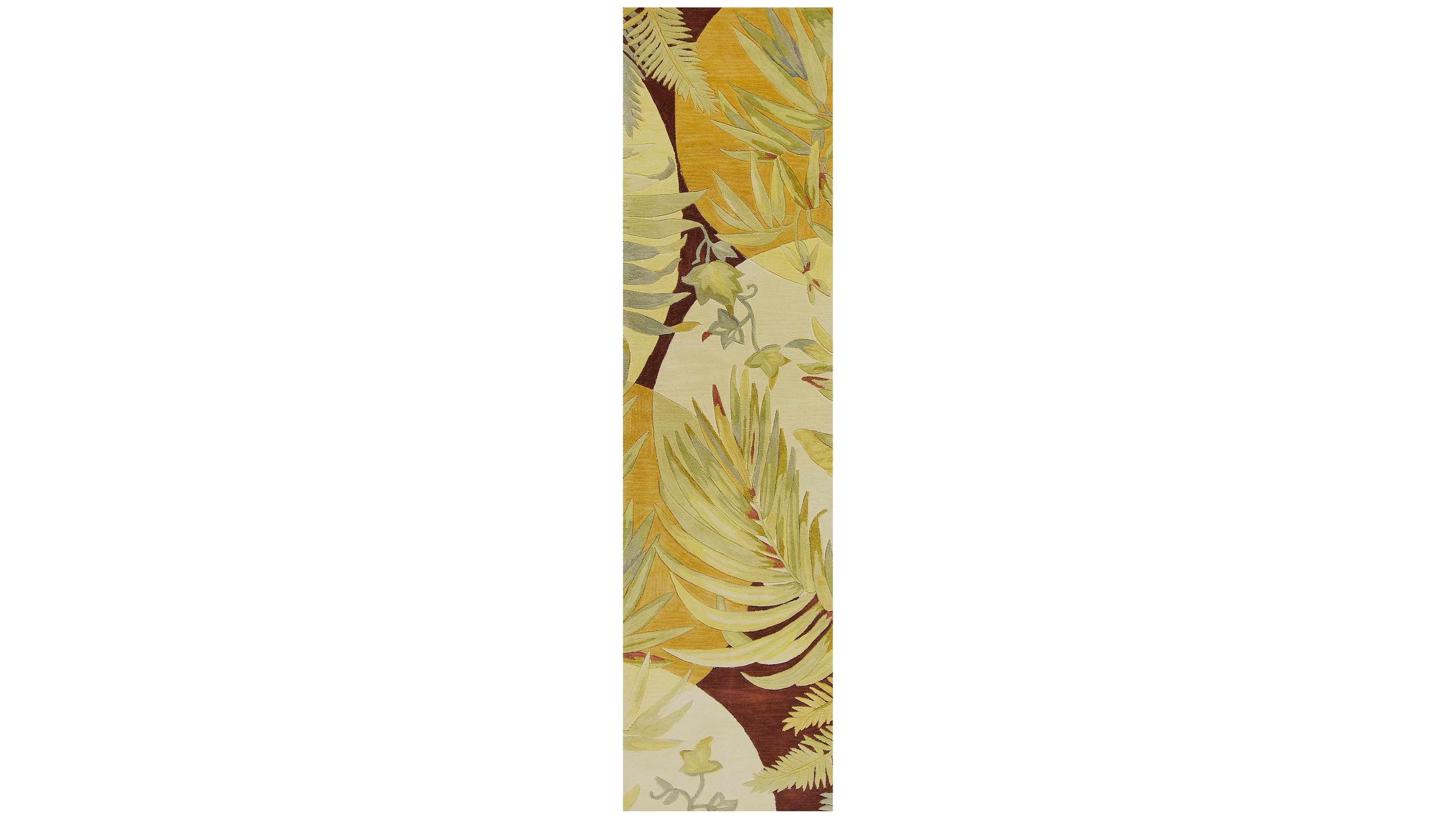 Kas Sparta Breezes 3113 Coral/Ivory 2'6" x 10' Runner Area Rug