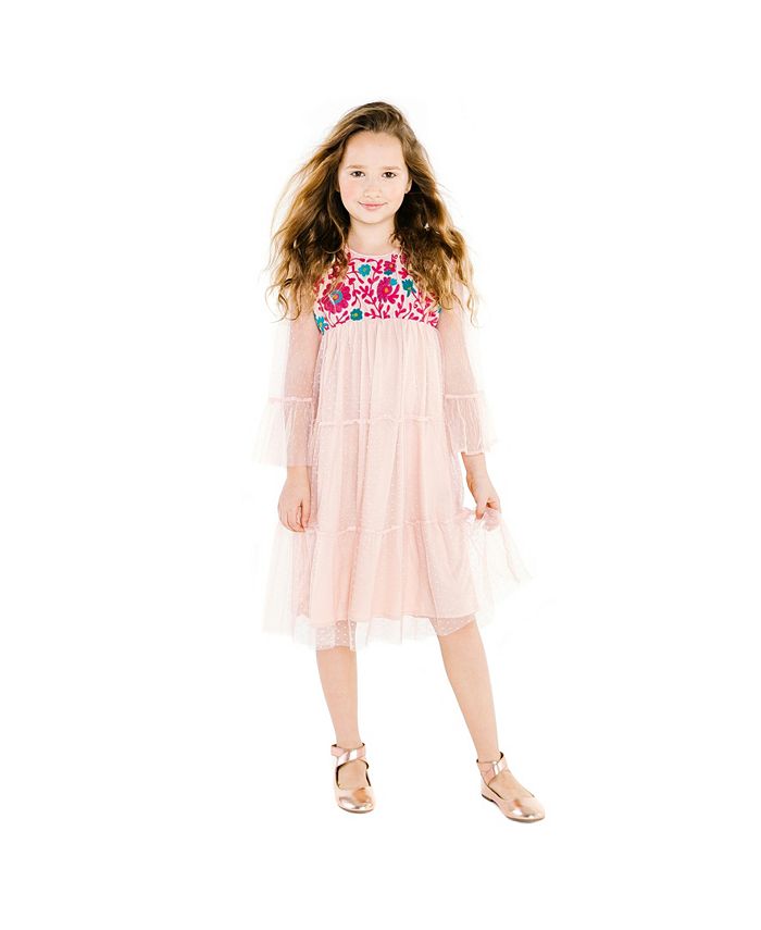 Masala Baby Girls Tulle Gyspy Dress - Macy's