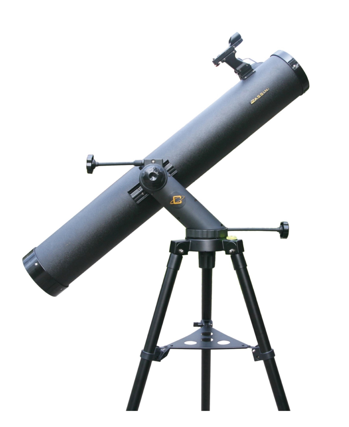 Shop Cosmo Brands Cassini 1000 X 120mm Astronomical Tracker Mount Telescope And Smartphone Adapter In Charcoal
