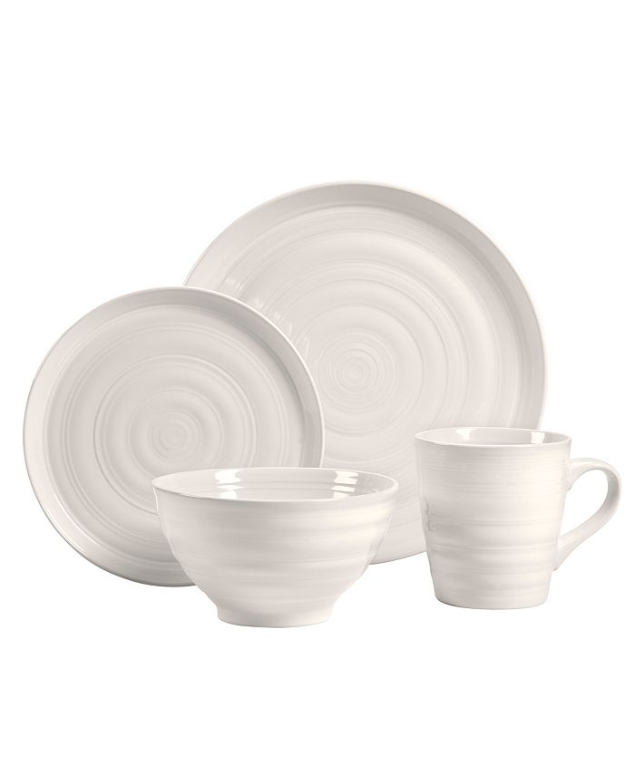 Over and Back Farmhouse 16 Piece Dinnerware Set Macy's