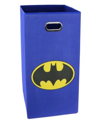 Modern Littles Batman Logo Folding Laundry Basket