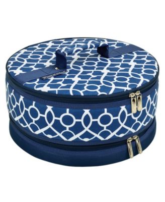 Pie, Cake, Salad Carrier 12" Diameter - Rigid Sides