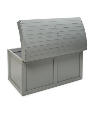 Hardwood Barrel Top Toy Chest