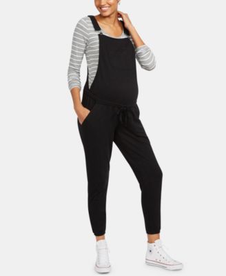 macy's maternity overalls