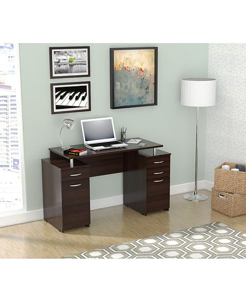 Inval America Computer Desk With Four Drawers Reviews