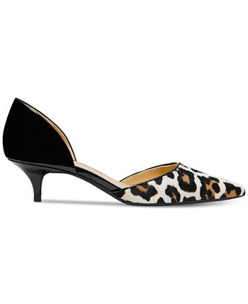 Michael kors alba kitten cheap heels