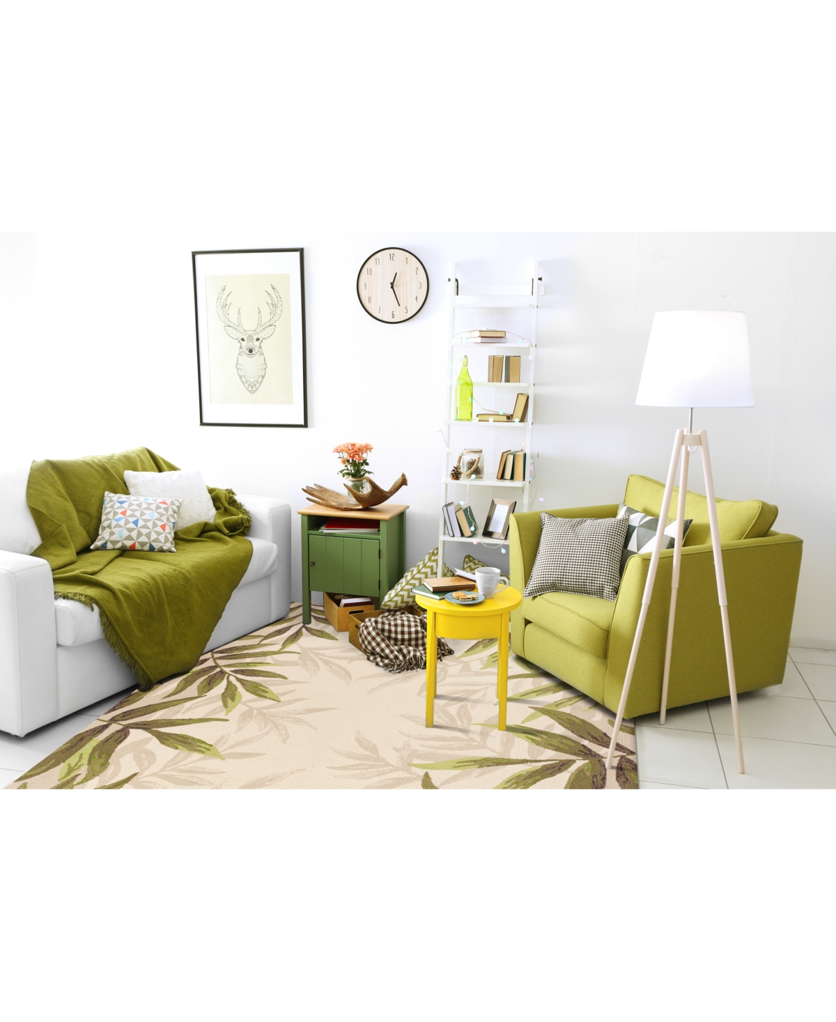 Kas Harbor Nature 4225 Sand Indoor/Outdoor Area Rug - 4225 Sand