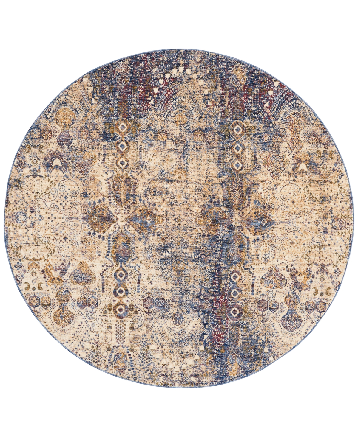Mink Home Taza Lavar 5' Round Area Rug