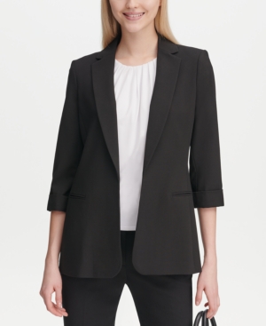 Calvin Klein Open-Front Blazer