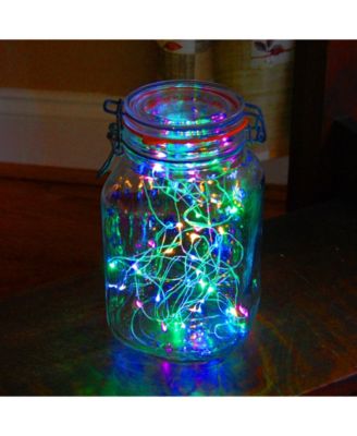 Lumabase Set of 2, 100 Mini String Lights with Timer