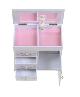 Adalyn Girl's Musical Ballerina Jewelry Box