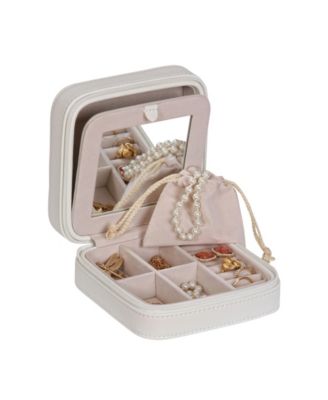 Dana Faux Leather Jewelry Box