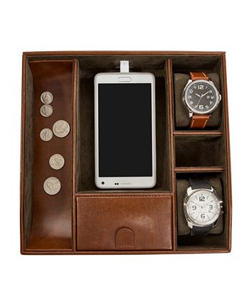 Mele & Co Finley Men's Dresser Top Valet - Macy's