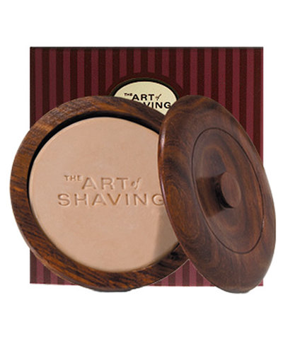 The Art of Shaving Shaving Soap with Wooden Bowl - Sandalwood