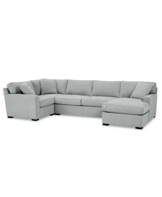 Radley 4-Pc. Fabric Chaise Sectional Sofa with Corner Piece, Created for Macy's