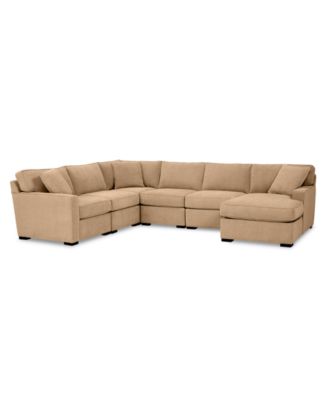 Radley Fabric 6-Pc. Chaise Sectional with Corner, Created for Macy's