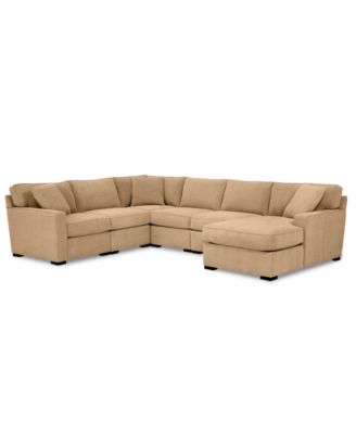 Radley Fabric 6-Pc. Chaise Sectional with Corner, Created for Macy's