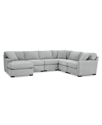 Radley Fabric 6-Pc. Chaise Sectional with Corner, Created for Macy's