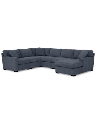 Radley Fabric 6-Pc. Chaise Sectional with Corner