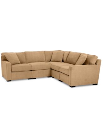 Radley Fabric 5-Pc. Sectional Sofa with Corner Piece, Created for Macy's