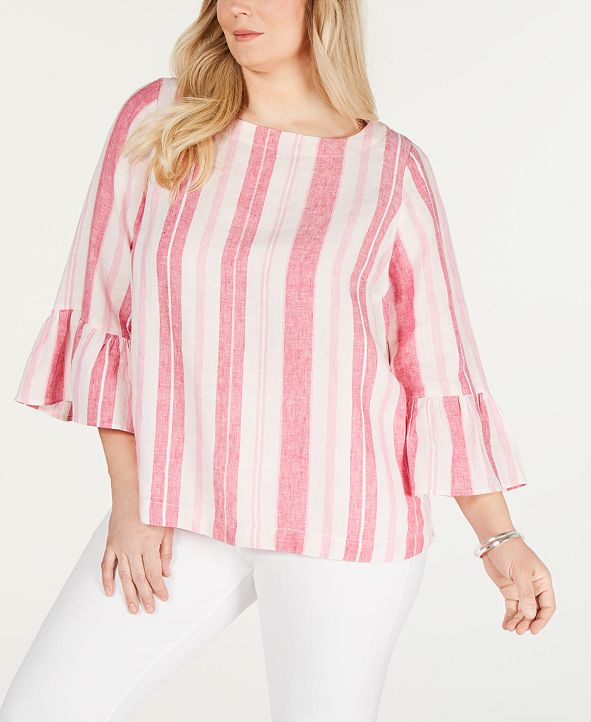 macys plus size pants