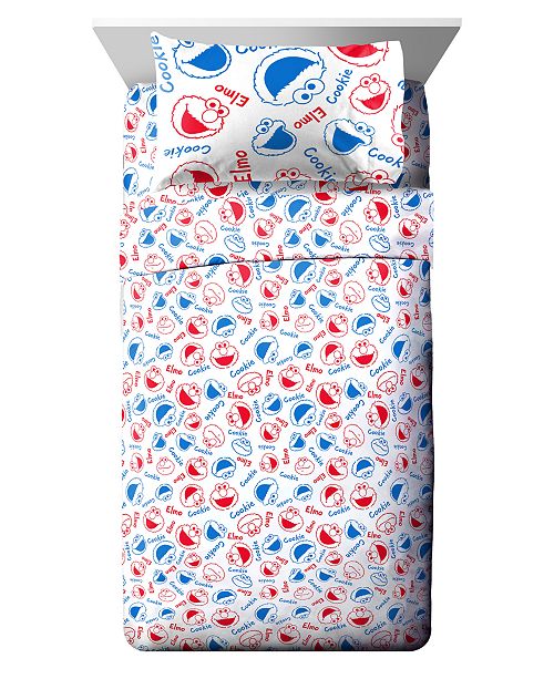 Sesame Street 3 Piece Twin Sheet Set Reviews Sheets
