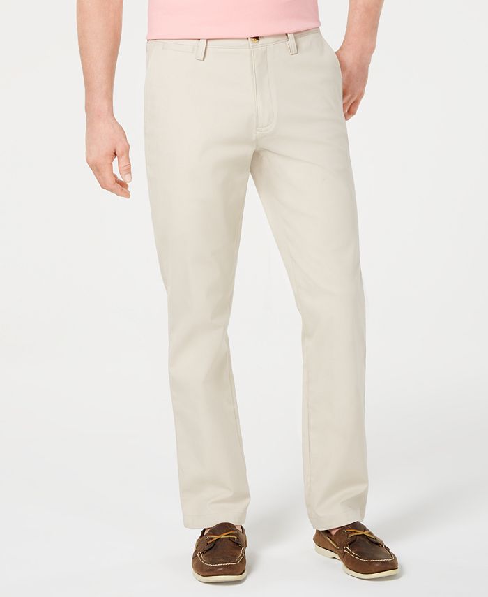 Club Room Men's Stretch Chinos, Created for Macy's & Reviews - Pants ...