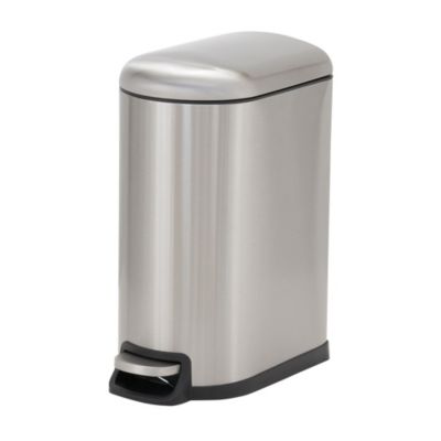 Stainless Steel 10L Tuscany Narrow Trash Bin 