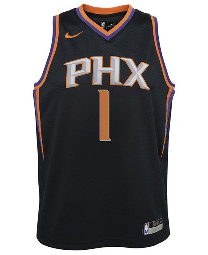 Black Nike NBA Phoenix Suns Booker 1 Swingman Jersey