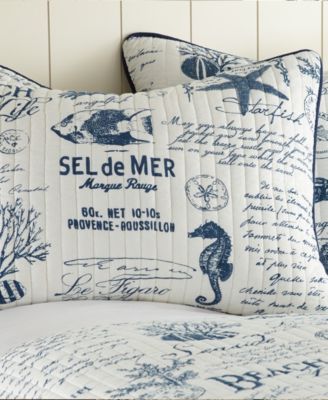 Beach Life 3-Pc. Quilt Set, King