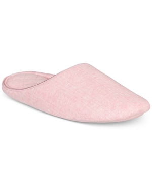 image of Charter Club Pointelle Closed-Toe Slippers, Created for Macy-s