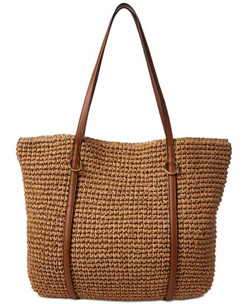 Ralph lauren cheap straw purse