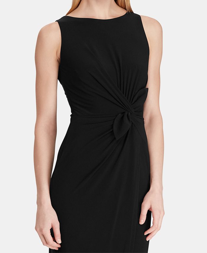 Lauren Ralph Lauren Ruched Jersey Dress - Macy's