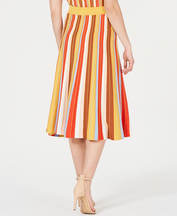 Lucy Paris Katrina Rainbow-Knit Skirt - Macy's