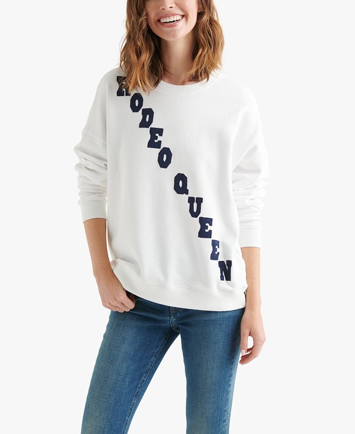 Lucky Brand Rodeo Queen Graphic Sweatshirt - Macy's