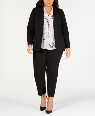 plus size pant suits