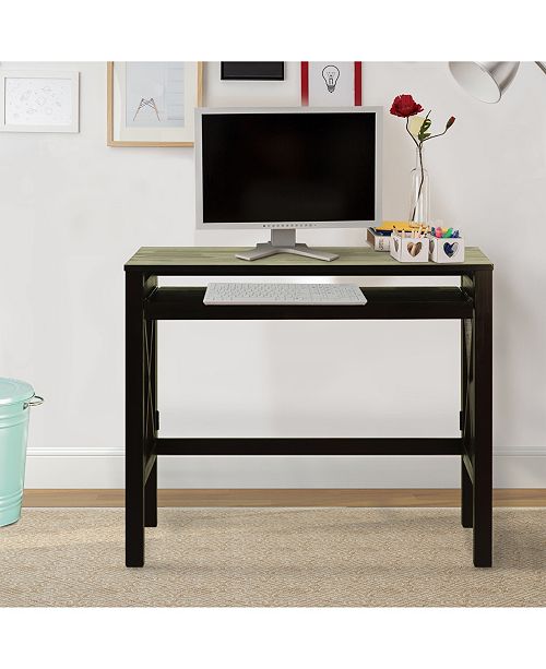 Yu Shan Montego Folding Desk With Pull Out Reviews Furniture