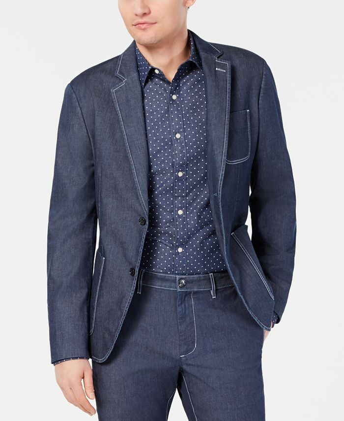 Michael kors slim fit cheap stretch coat