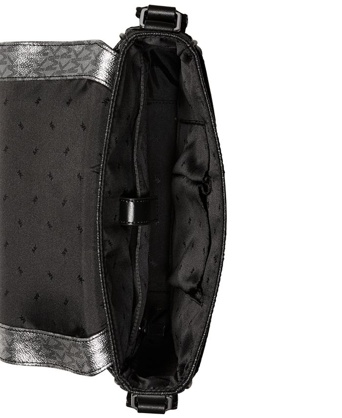 Michael Kors Men's Jet Set Logo-Print Messenger Bag - Macy's