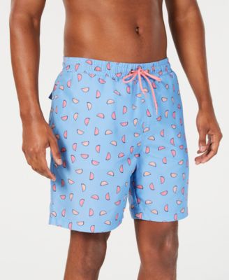 mens watermelon swim trunks