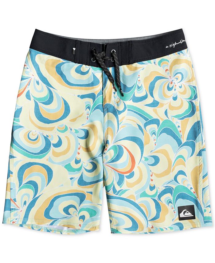 Quiksilver Boys Highline Voodoo Stretch Abstract-Print 18