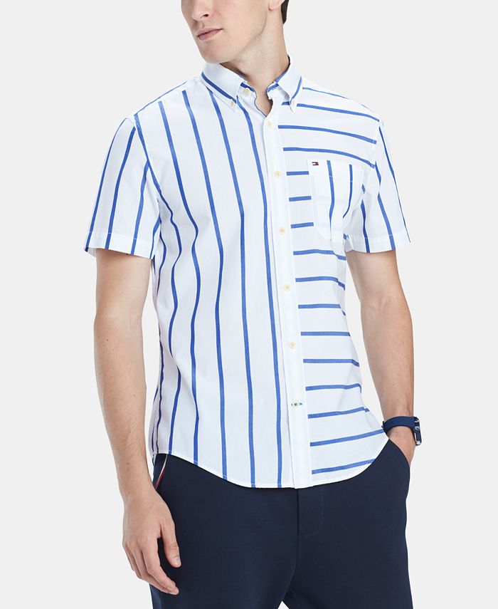 Tommy Hilfiger Men's Ted Striped Shirt & Reviews - Casual Button-Down ...